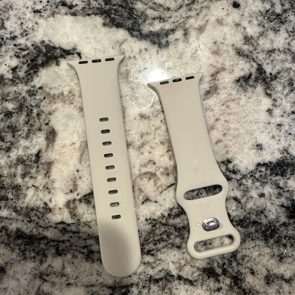 light grey apple watch band NEVER USED